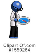 Blue Design Mascot Clipart #1550264 by Leo Blanchette