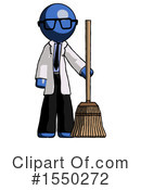 Blue Design Mascot Clipart #1550272 by Leo Blanchette