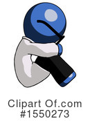 Blue Design Mascot Clipart #1550273 by Leo Blanchette