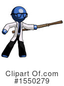 Blue Design Mascot Clipart #1550279 by Leo Blanchette