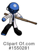 Blue Design Mascot Clipart #1550281 by Leo Blanchette