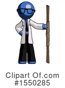 Blue Design Mascot Clipart #1550285 by Leo Blanchette