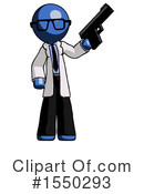 Blue Design Mascot Clipart #1550293 by Leo Blanchette