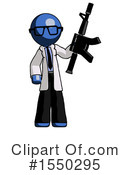 Blue Design Mascot Clipart #1550295 by Leo Blanchette