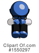 Blue Design Mascot Clipart #1550297 by Leo Blanchette