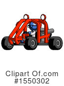Blue Design Mascot Clipart #1550302 by Leo Blanchette