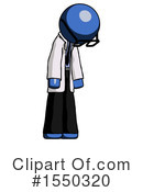 Blue Design Mascot Clipart #1550320 by Leo Blanchette