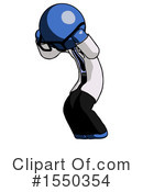 Blue Design Mascot Clipart #1550354 by Leo Blanchette