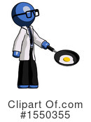 Blue Design Mascot Clipart #1550355 by Leo Blanchette