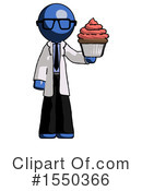 Blue Design Mascot Clipart #1550366 by Leo Blanchette