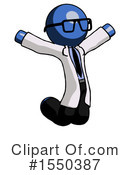 Blue Design Mascot Clipart #1550387 by Leo Blanchette