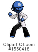 Blue Design Mascot Clipart #1550418 by Leo Blanchette