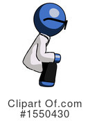 Blue Design Mascot Clipart #1550430 by Leo Blanchette