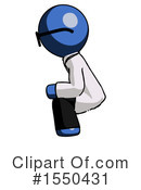 Blue Design Mascot Clipart #1550431 by Leo Blanchette