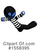 Blue Design Mascot Clipart #1558395 by Leo Blanchette