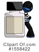 Blue Design Mascot Clipart #1558422 by Leo Blanchette