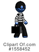 Blue Design Mascot Clipart #1558452 by Leo Blanchette