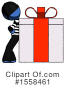 Blue Design Mascot Clipart #1558461 by Leo Blanchette