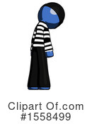 Blue Design Mascot Clipart #1558499 by Leo Blanchette