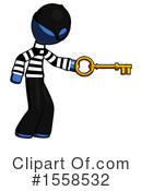Blue Design Mascot Clipart #1558532 by Leo Blanchette