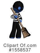 Blue Design Mascot Clipart #1558537 by Leo Blanchette