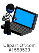 Blue Design Mascot Clipart #1558539 by Leo Blanchette