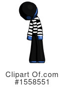 Blue Design Mascot Clipart #1558551 by Leo Blanchette