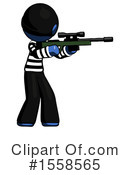 Blue Design Mascot Clipart #1558565 by Leo Blanchette