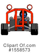 Blue Design Mascot Clipart #1558573 by Leo Blanchette