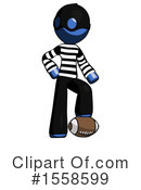 Blue Design Mascot Clipart #1558599 by Leo Blanchette