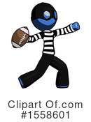 Blue Design Mascot Clipart #1558601 by Leo Blanchette
