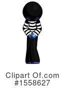 Blue Design Mascot Clipart #1558627 by Leo Blanchette