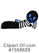 Blue Design Mascot Clipart #1558629 by Leo Blanchette
