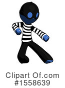 Blue Design Mascot Clipart #1558639 by Leo Blanchette