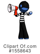 Blue Design Mascot Clipart #1558643 by Leo Blanchette