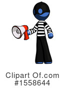 Blue Design Mascot Clipart #1558644 by Leo Blanchette