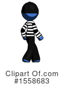 Blue Design Mascot Clipart #1558683 by Leo Blanchette