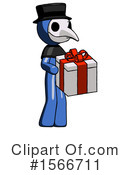 Blue Design Mascot Clipart #1566711 by Leo Blanchette