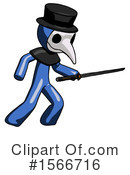 Blue Design Mascot Clipart #1566716 by Leo Blanchette