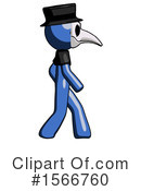 Blue Design Mascot Clipart #1566760 by Leo Blanchette