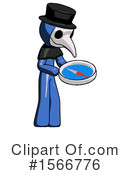 Blue Design Mascot Clipart #1566776 by Leo Blanchette