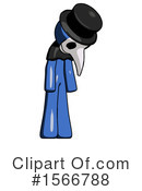 Blue Design Mascot Clipart #1566788 by Leo Blanchette