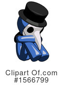 Blue Design Mascot Clipart #1566799 by Leo Blanchette