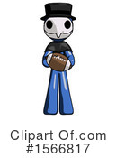 Blue Design Mascot Clipart #1566817 by Leo Blanchette