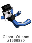 Blue Design Mascot Clipart #1566830 by Leo Blanchette