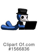 Blue Design Mascot Clipart #1566836 by Leo Blanchette