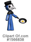 Blue Design Mascot Clipart #1566838 by Leo Blanchette
