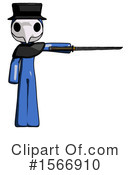 Blue Design Mascot Clipart #1566910 by Leo Blanchette