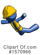 Blue Design Mascot Clipart #1570966 by Leo Blanchette