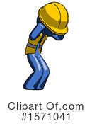 Blue Design Mascot Clipart #1571041 by Leo Blanchette